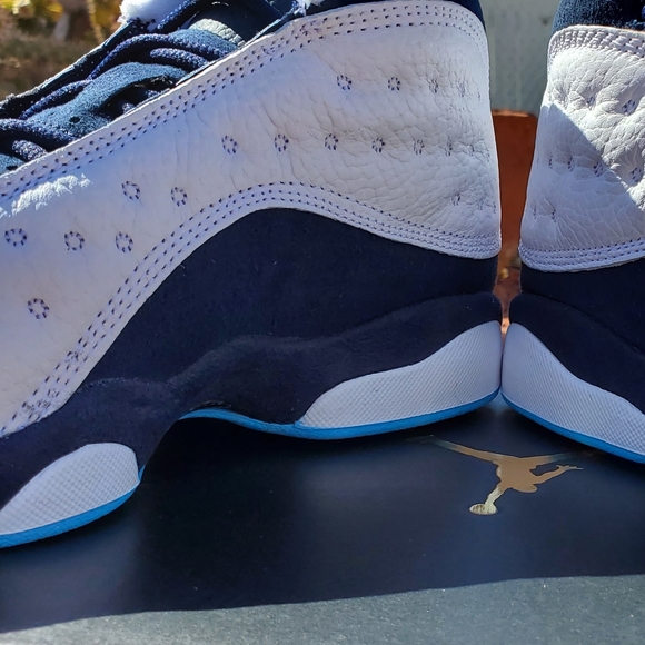 NIKE AIR JORDAN 13 RETRO GS 'OBSIDIAN' SIZE: 5Y(6.5 WMNS) - Picture 6 of 17